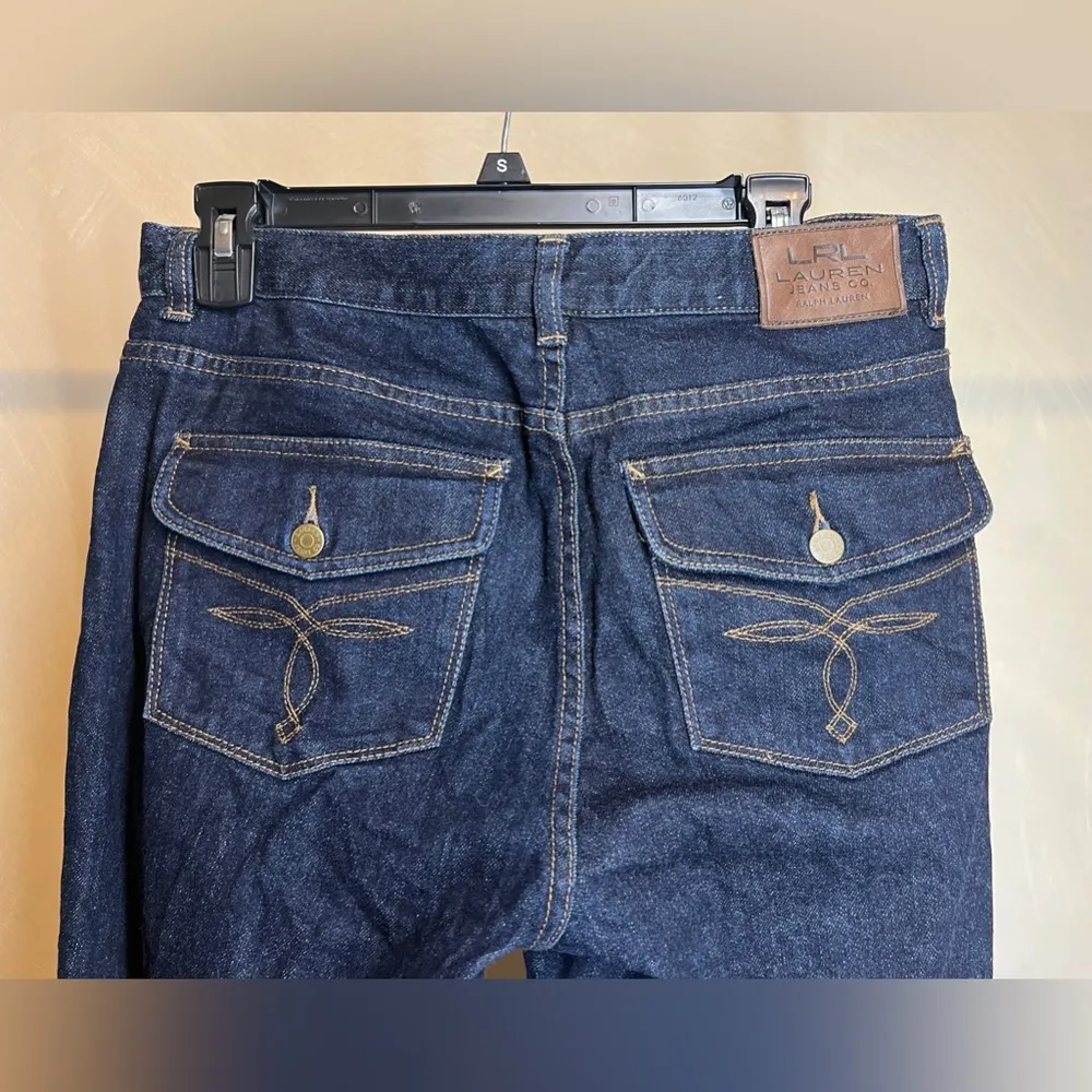 LRL Ralph Lauren Jeans CO. Women's Classic Bootcut Mid Rise Blue Jeans|Size:8 - Image 3