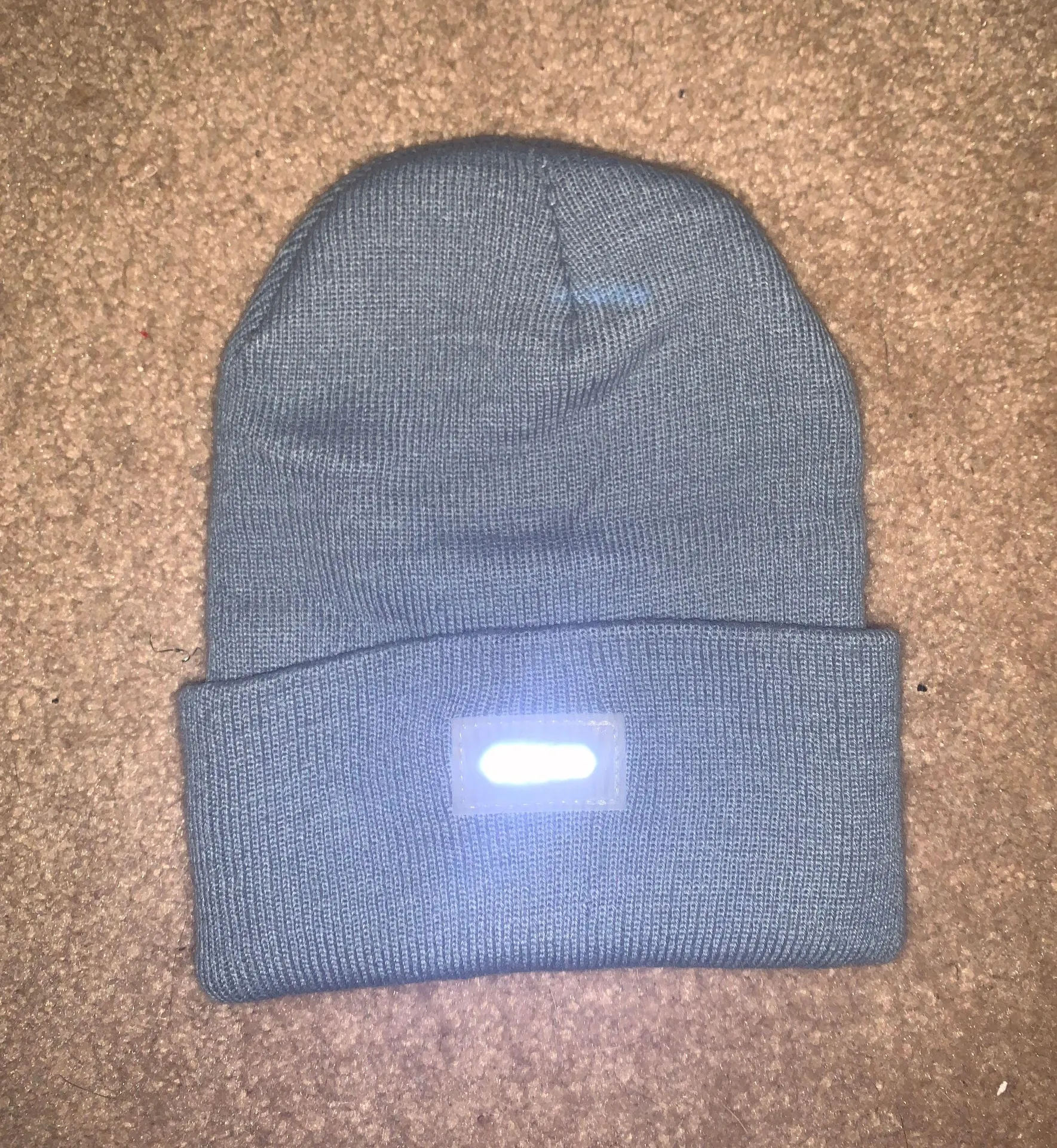 Gray Light Up Beanie - Image 2