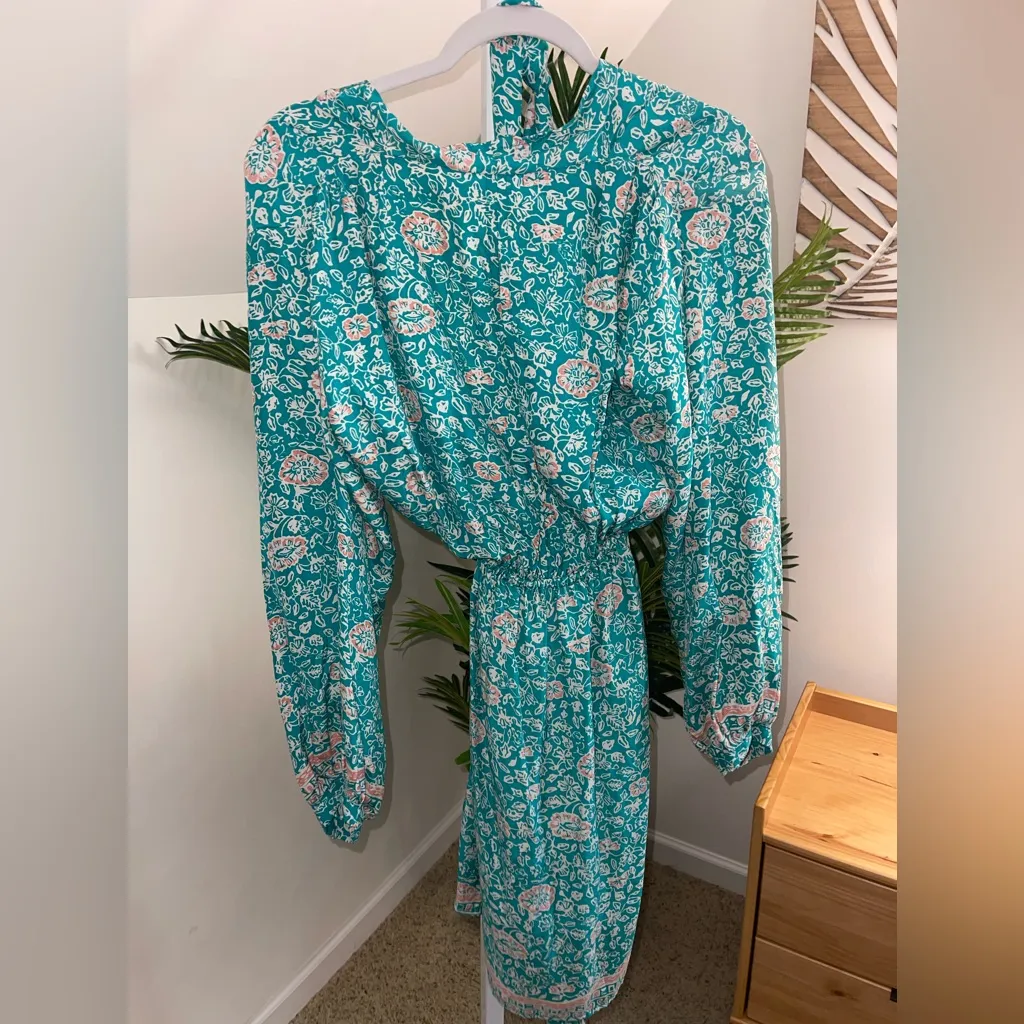 Natalie Martin mini sash dress amalfi‎ sea small - Image 3