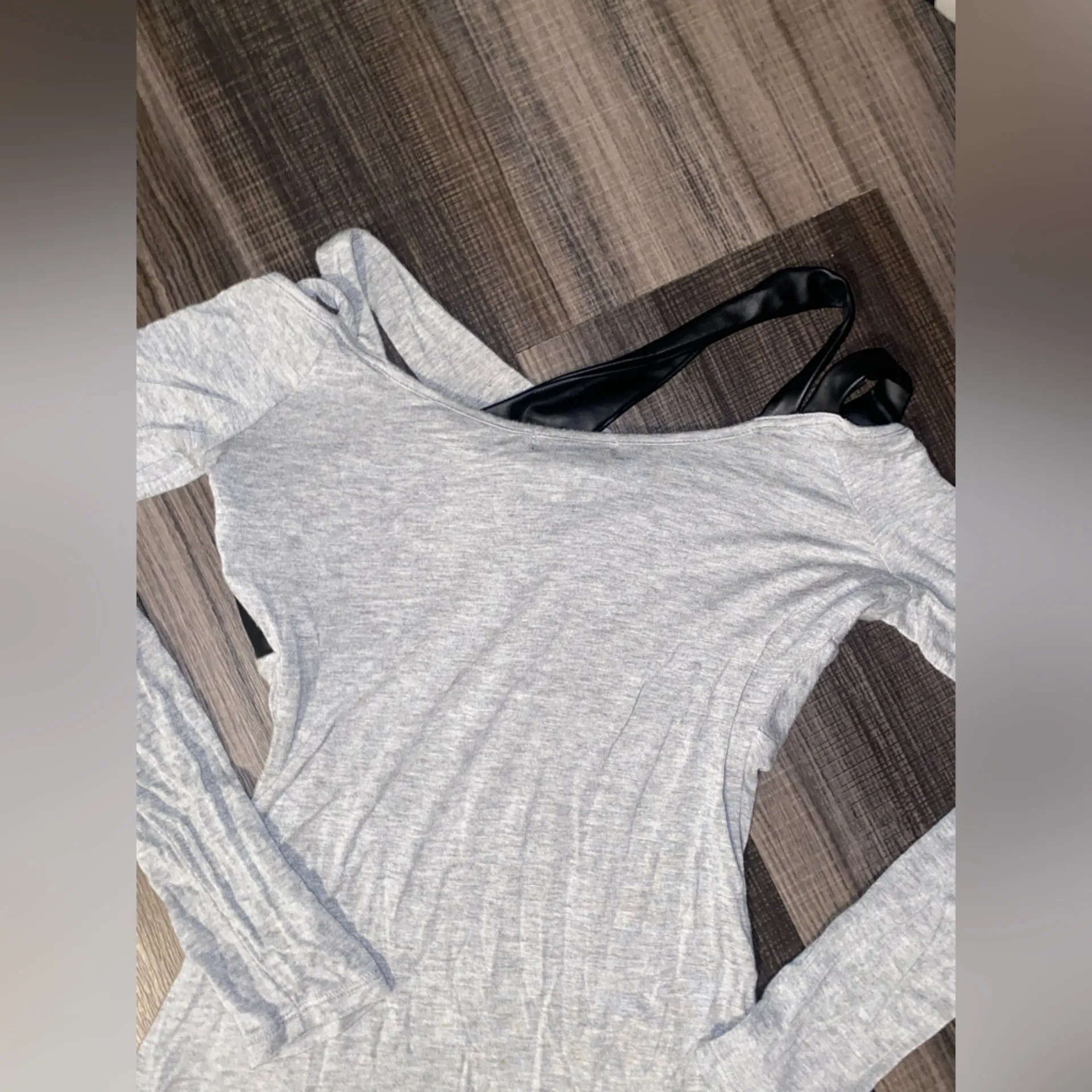 VENUS Gray and Black Bodysuit - Image 8