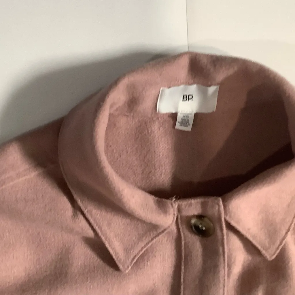 BP Pink Button Down Shirt Casual Cotton Blend - Image 8