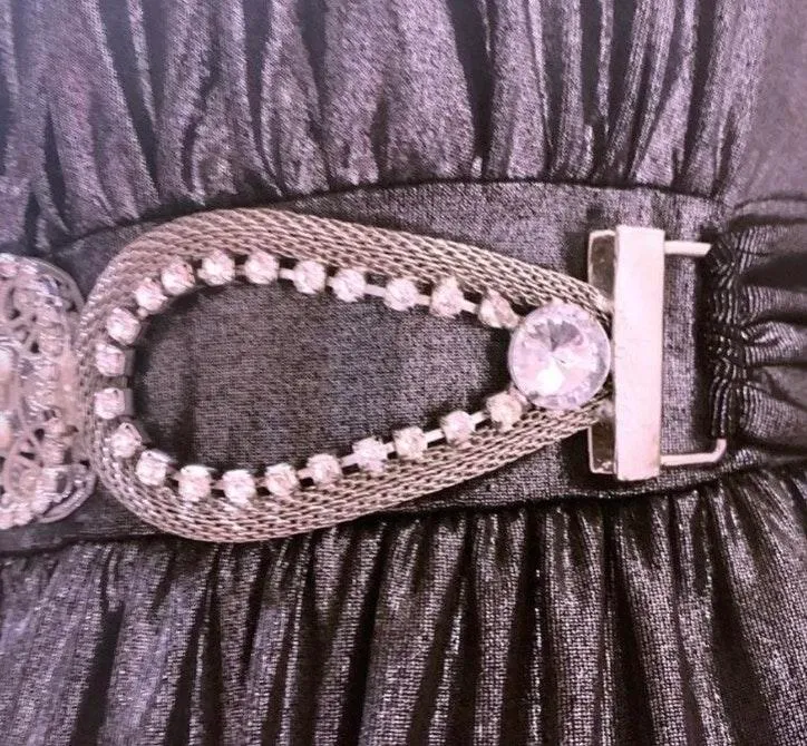 Metallic Party Dress - Image 5