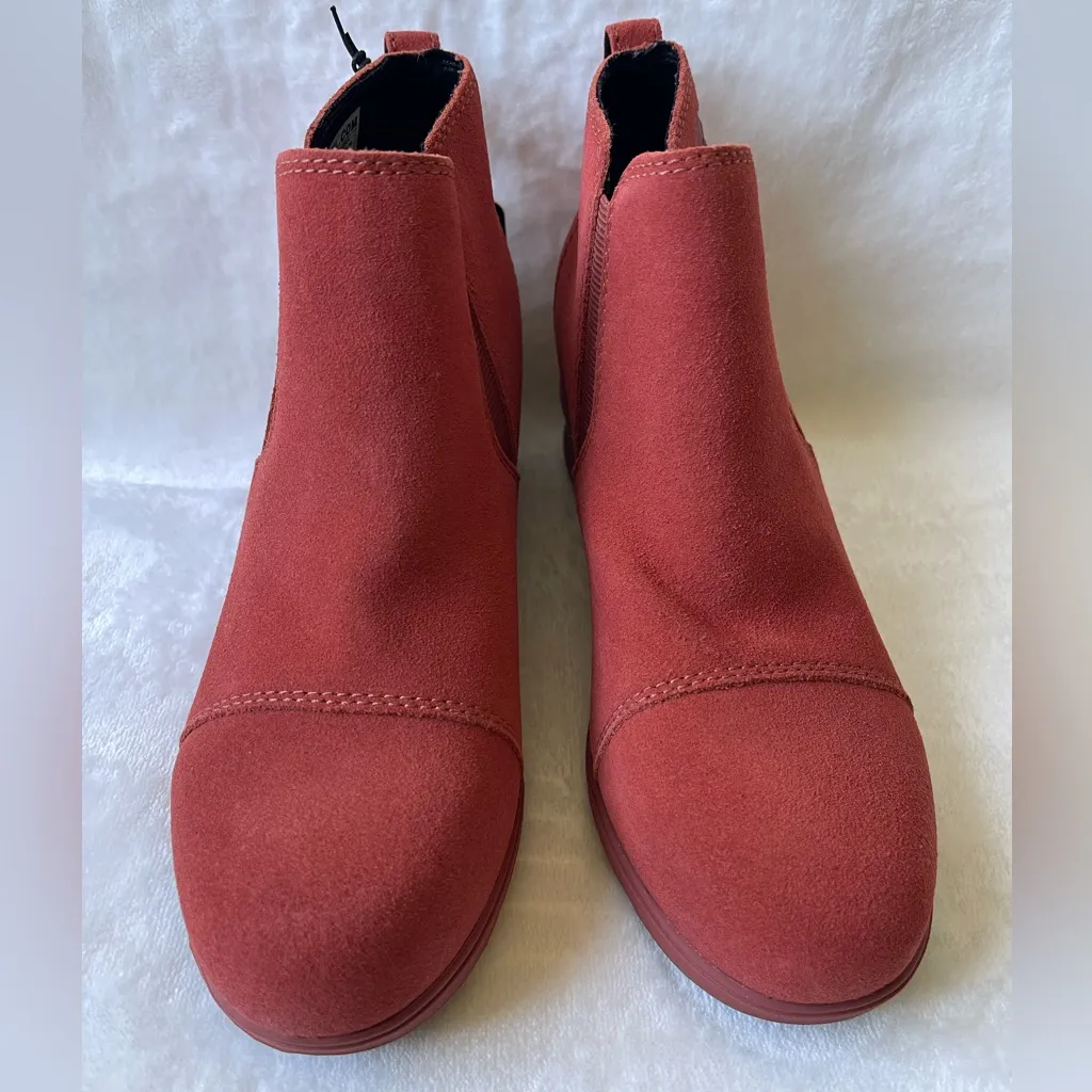 Sorel Evie Pull-on Wedge Booties Waterproof Rain Boot size 6 - Image 9