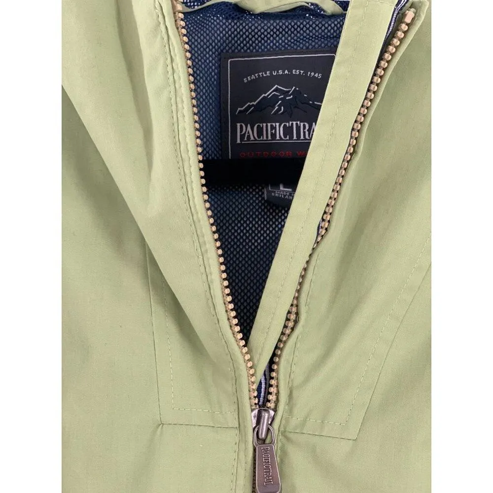 PACIFIC TRAIL Women's Outdoor Wear Zip-Up‎ Jacket with Hood Sz L - Image 2