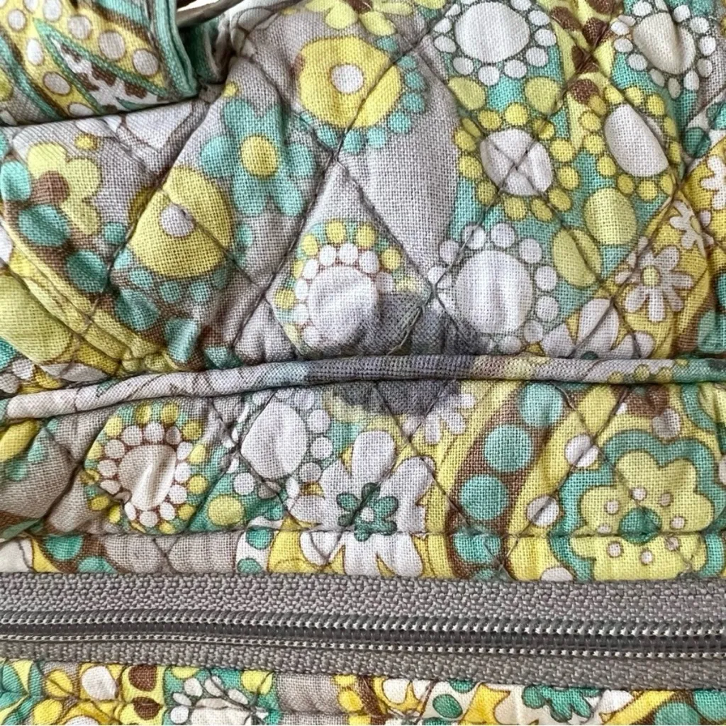 Vera Bradley Shoulder Duffle Bag, Lemon Parfait, Wallet & Purse Set, Vintage Y2K - Image 7