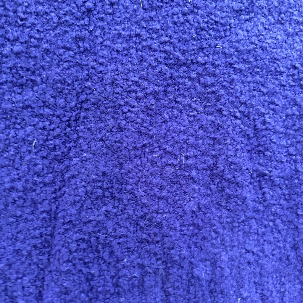 ANTHROPOLOGIE Moth Boucle Shoulder Cut Out Sweater Cobalt Blue Size Small - Image 8