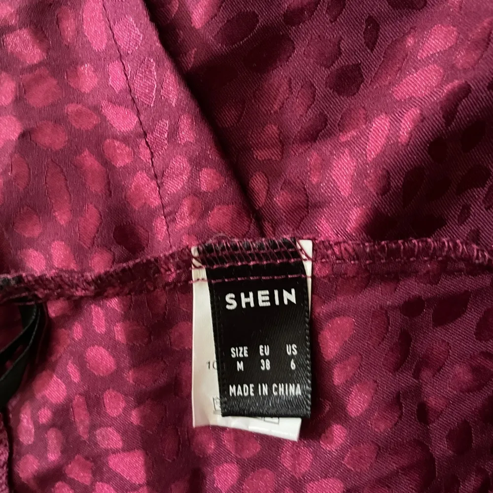 Shein Bandana Plum Purple Top - Image 3