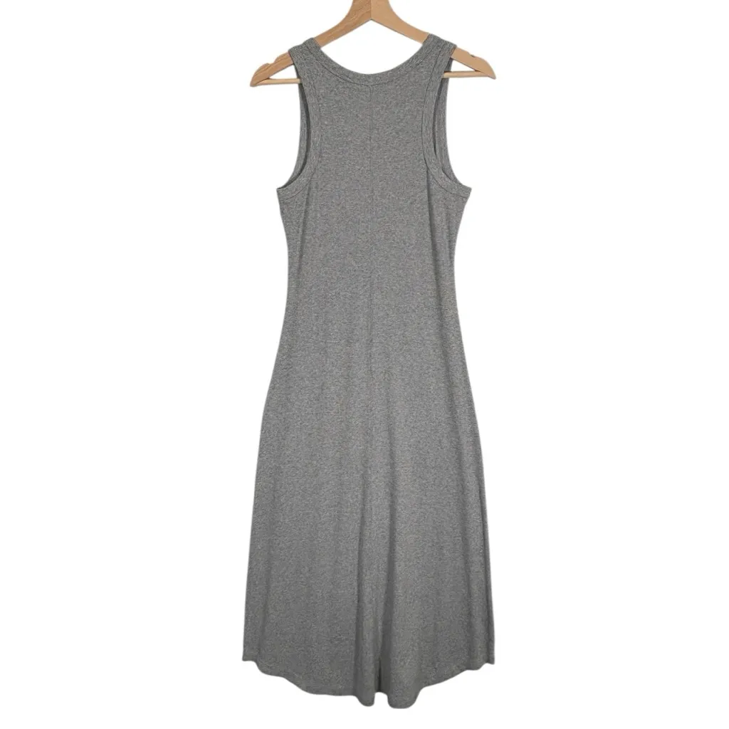 NEW Z  Supply Goodwin Sleeveless Midi Dress Heather Gray Size Small - Image 3