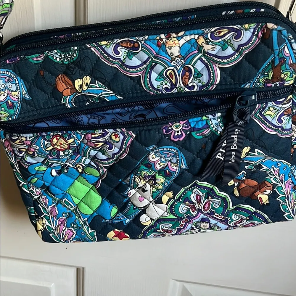 Vera Bradley Multicolor Quilted Crossbody Bag - Image 6