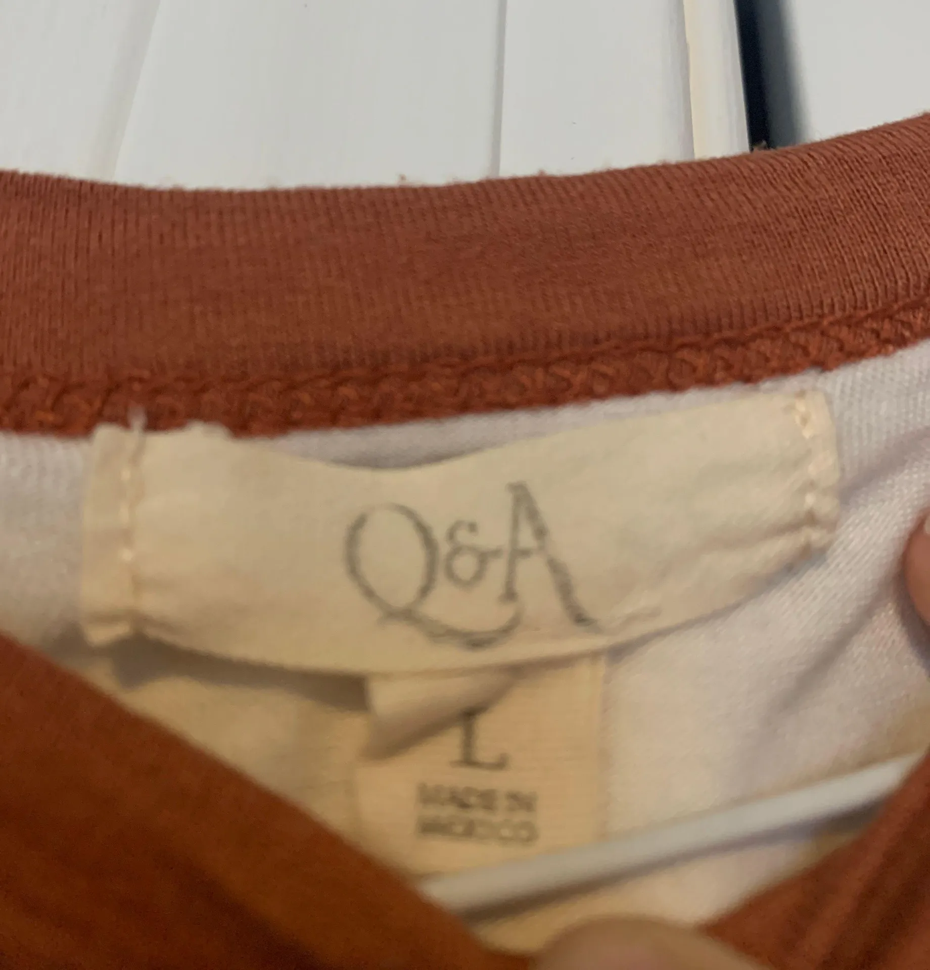 Q&A cropped t shirt  - Image 2