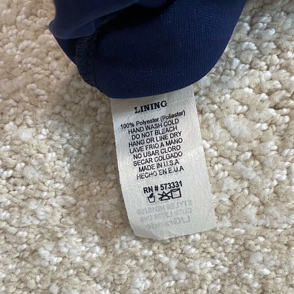 Le Lis Navy Floral Mini Dress - Image 14