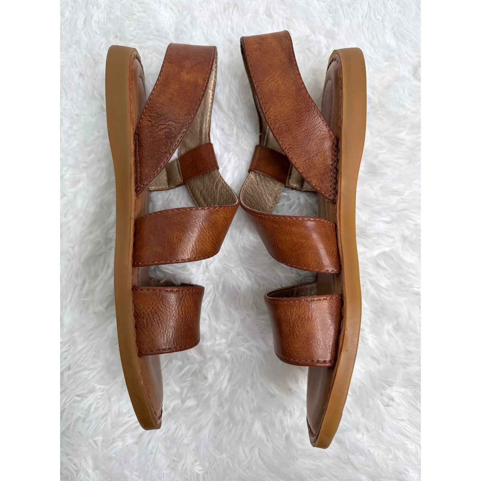 b.o.c. Kacee sandals in a brown or dark tan color summer vacation size 6 - Image 6