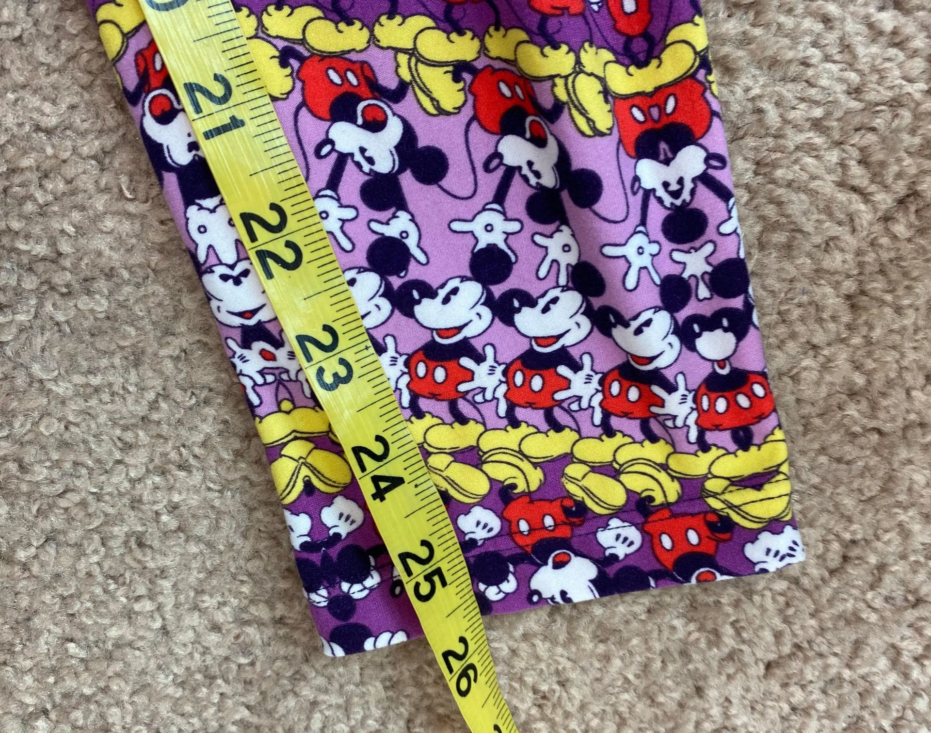 Vintage Mickey Mouse  Leggings OS - Image 6