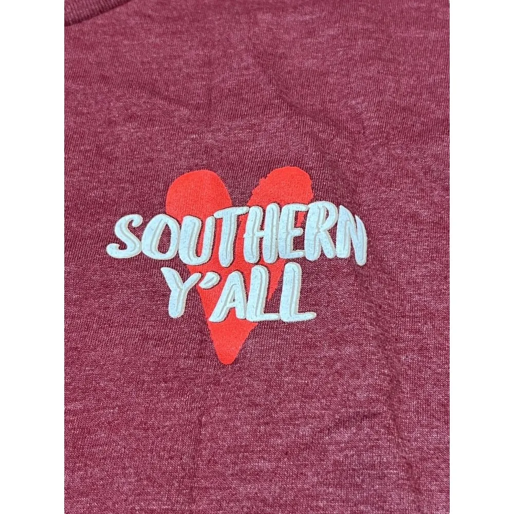 Southern Ya'll Shirt Let's Go Hog Wild Back Graphic Long Sleeves Sz L NWOT Size L - Image 4