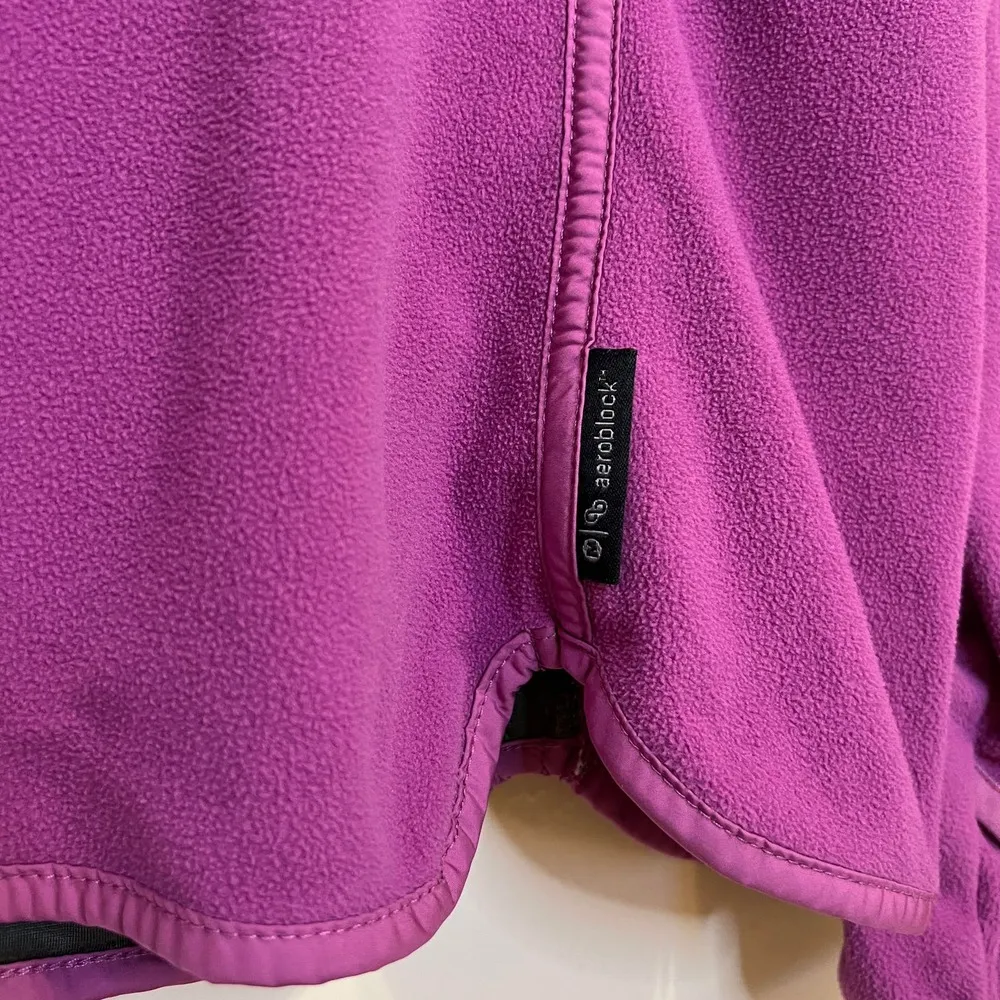 Merrell Women's Aeroblock Tech Fleece Jacket Fuschia Pink Size L - Image 5