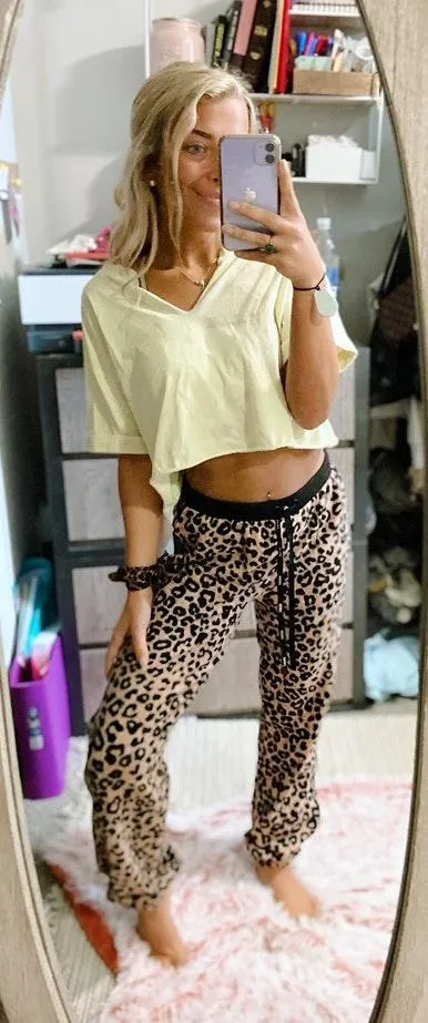 DKNY Cheetah Joggers - Image 4