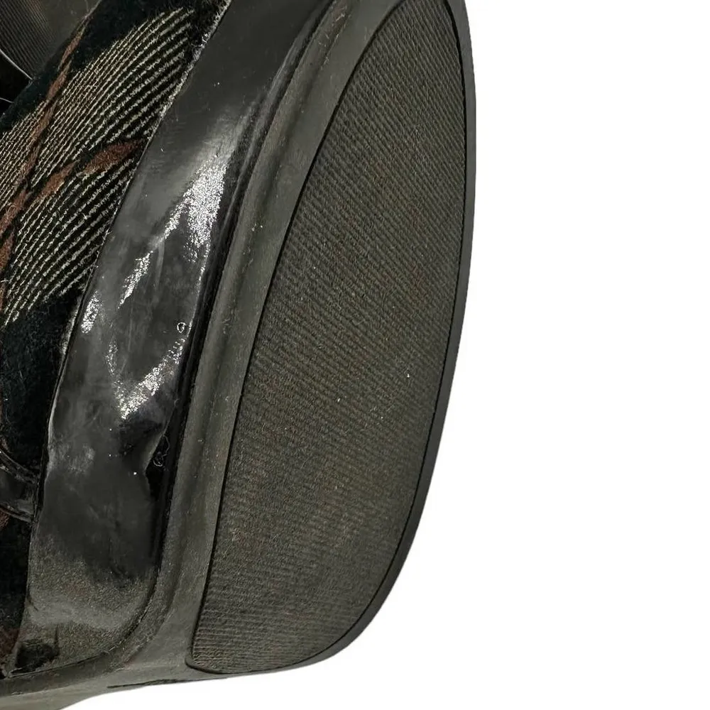 MADDEN GIRL BROWN PLAID DESIGN HEELS SIZE 9.5 - Image 6