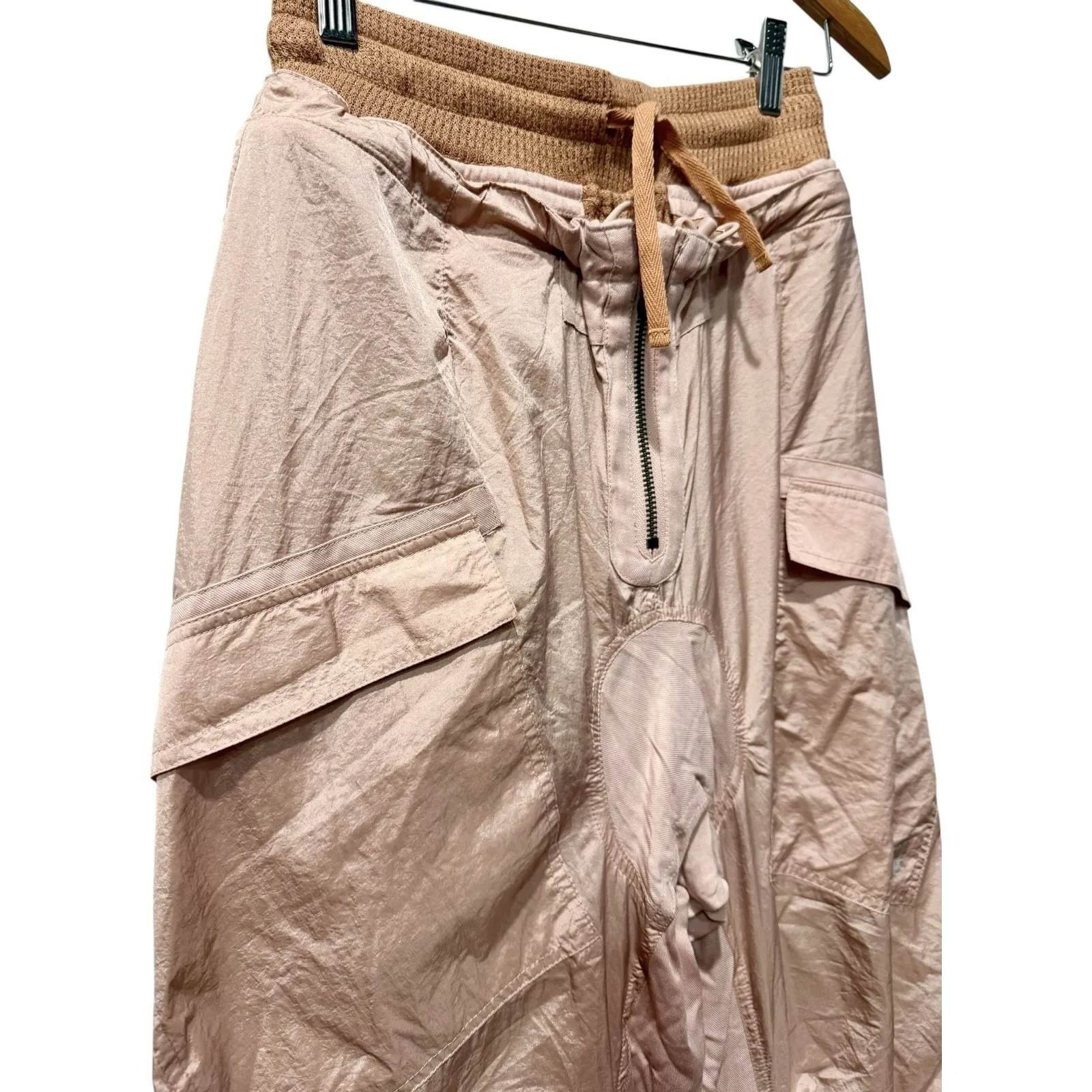 New Rare Free‎ People FP Movement Lovin' Life 3-in-1 Joggers Pants High Waist XS - Image 5