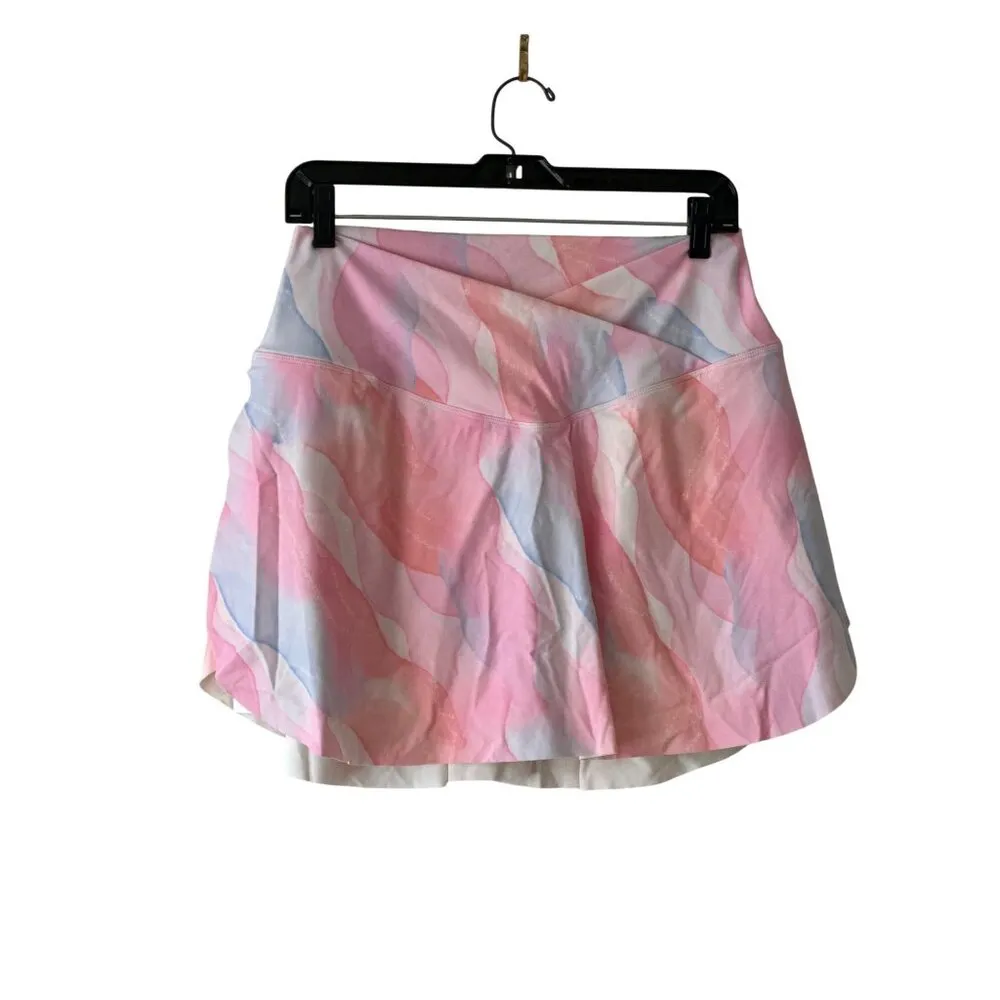 Halara Athletic Skort Abstract Print Airy 2-in-1 Cool Touch Tennis Skirt NWOT - Image 3