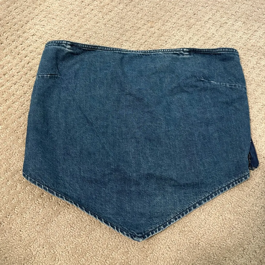 American Age  Blue Flare Women's Jeans - Image 4