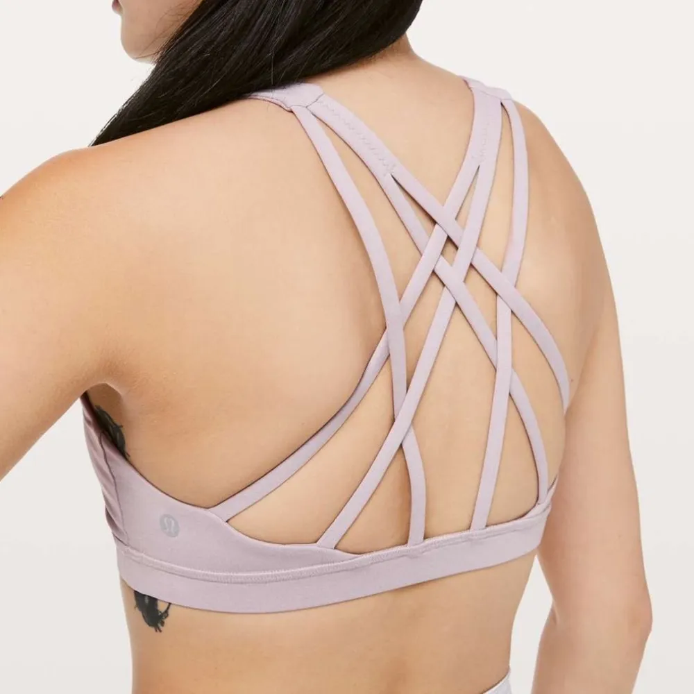 Lululemon Free To Be Serene High Neck Bra Sz 4 - Image 2