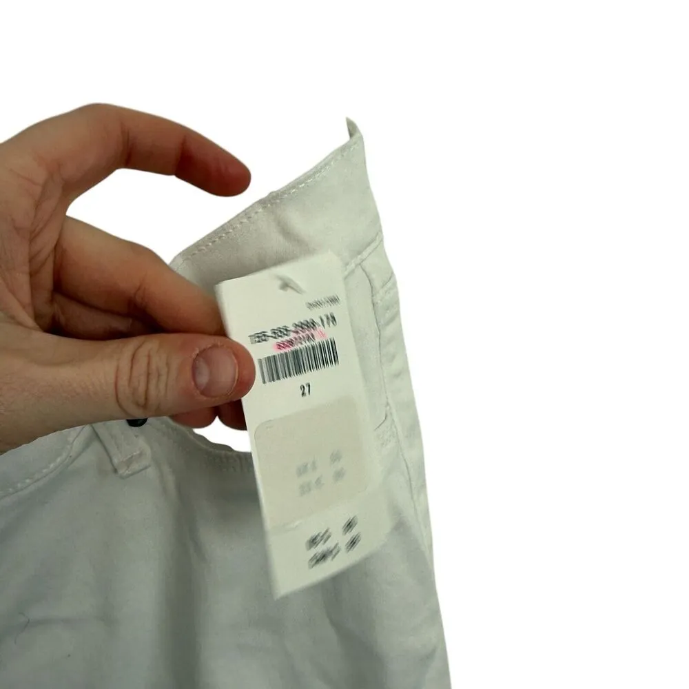 Abercrombie & Fitch Jean Legging White Maternity Jeans Capsole NWT Womens 27/4 - Image 4