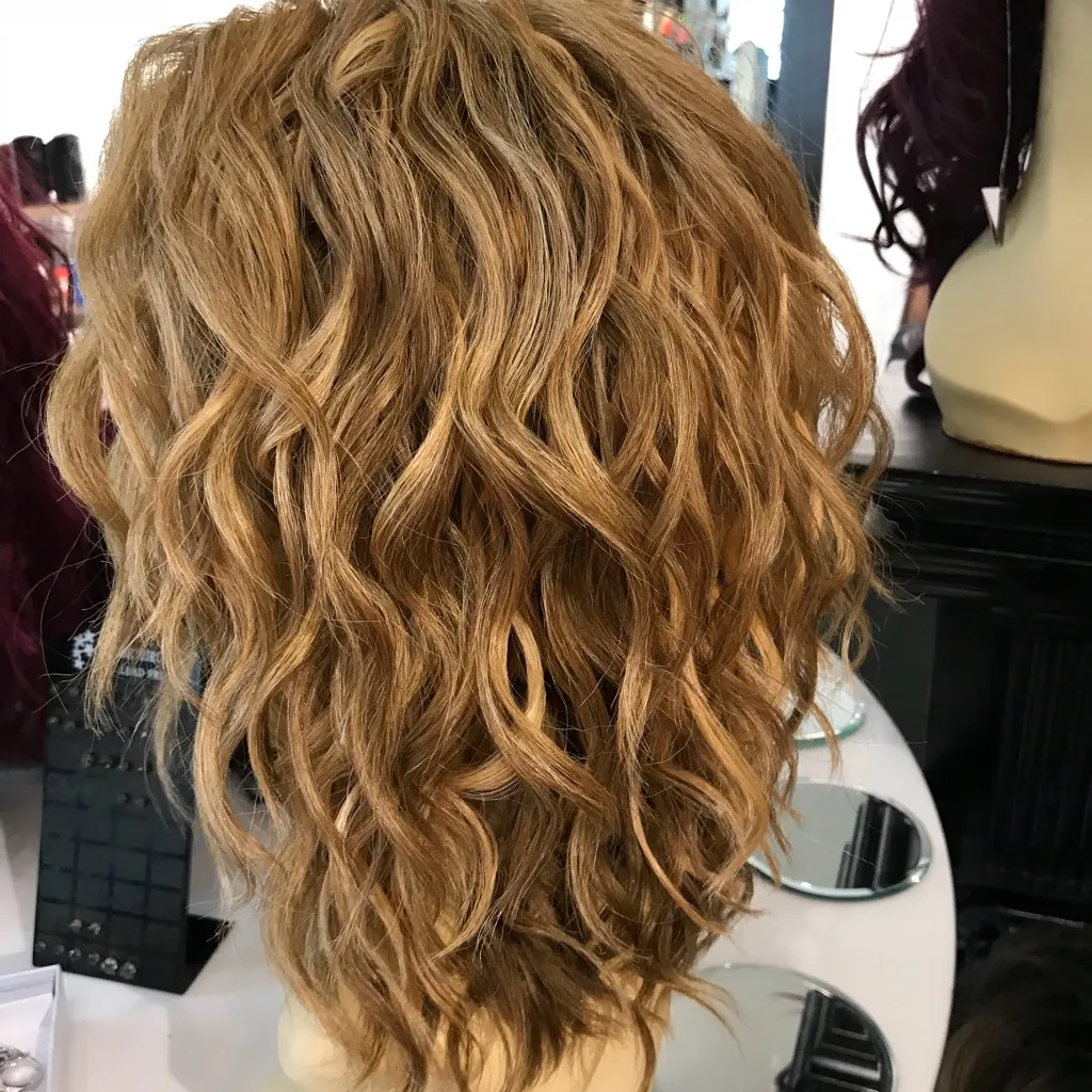 Lacefront wavy bob blonde Mix Wig New 2018 Style - Image 5