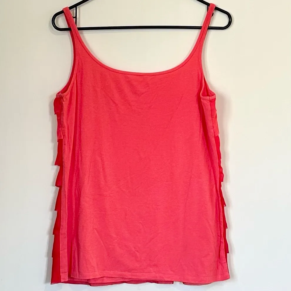 New York & Company Vibrant Red Cardigan and Tank Top Set - Image 5