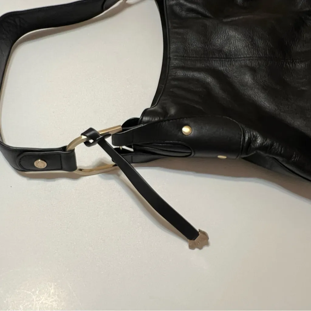 Radley London Southwark Park Leather Hobo Bag, black, NWOT - Image 5