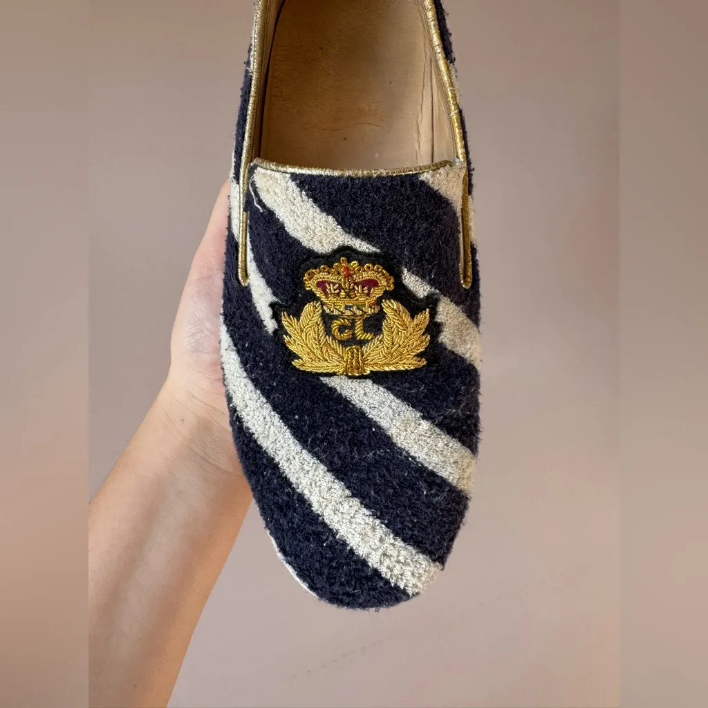 Christian Louboutin Women’s Boat Spa Eponge Skate Sneakers Nautical Size 36.5‎ - Image 11