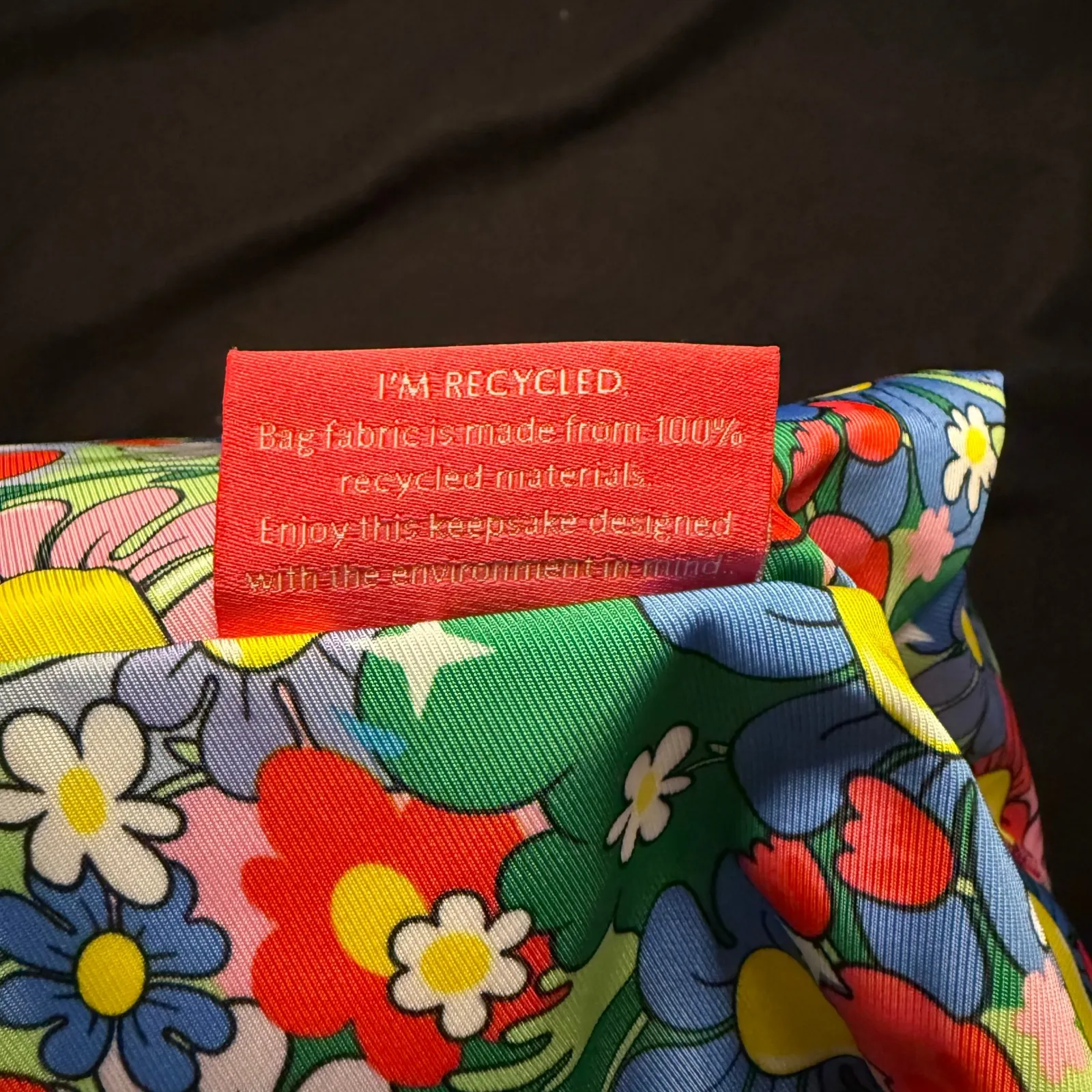 Floral Print Large Cosmetic Bag Makeup Organizer‎ Travel Toiletry Pouch Green - Image 4