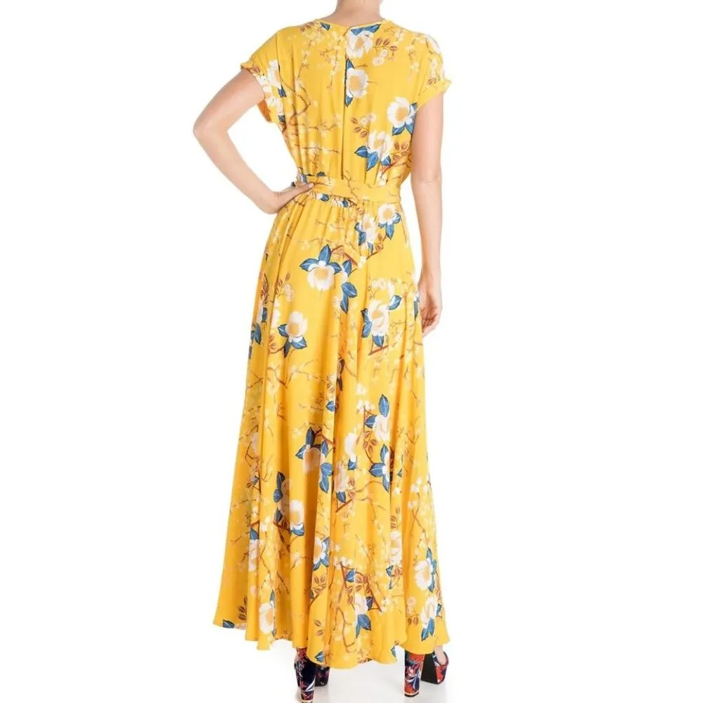 MEGHAN LA | Jasmine Maxi Dress - GOLD LOTUS - Image 3