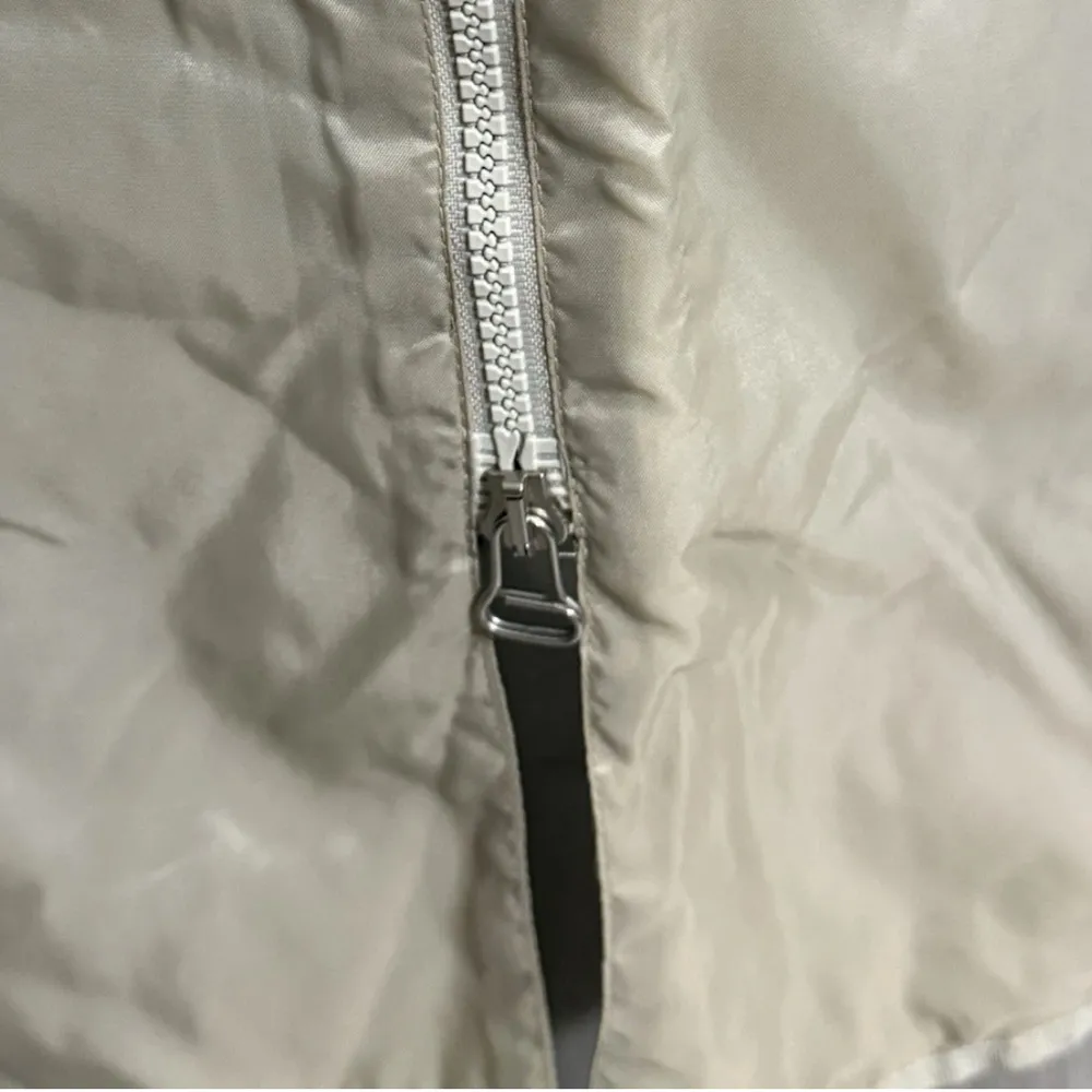 Andrea Rosati Move Vintage Maxi Skirt Y2k Double Zipper Tan Beige Unique Size 10 - Image 5