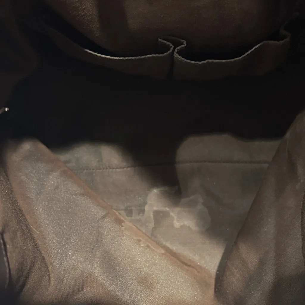 Gucci Tan Monogram Drawstring Pouch - Image 5