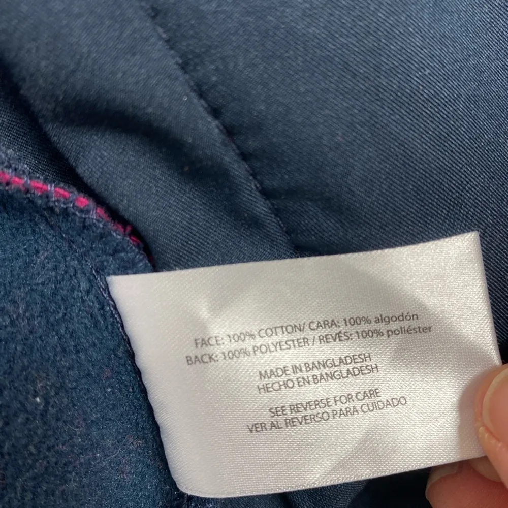 ⭐️ORVIS Bright Pink Fuschia Buffalo Plaid Fleece Shacket - Jacket Shirt - Image 5