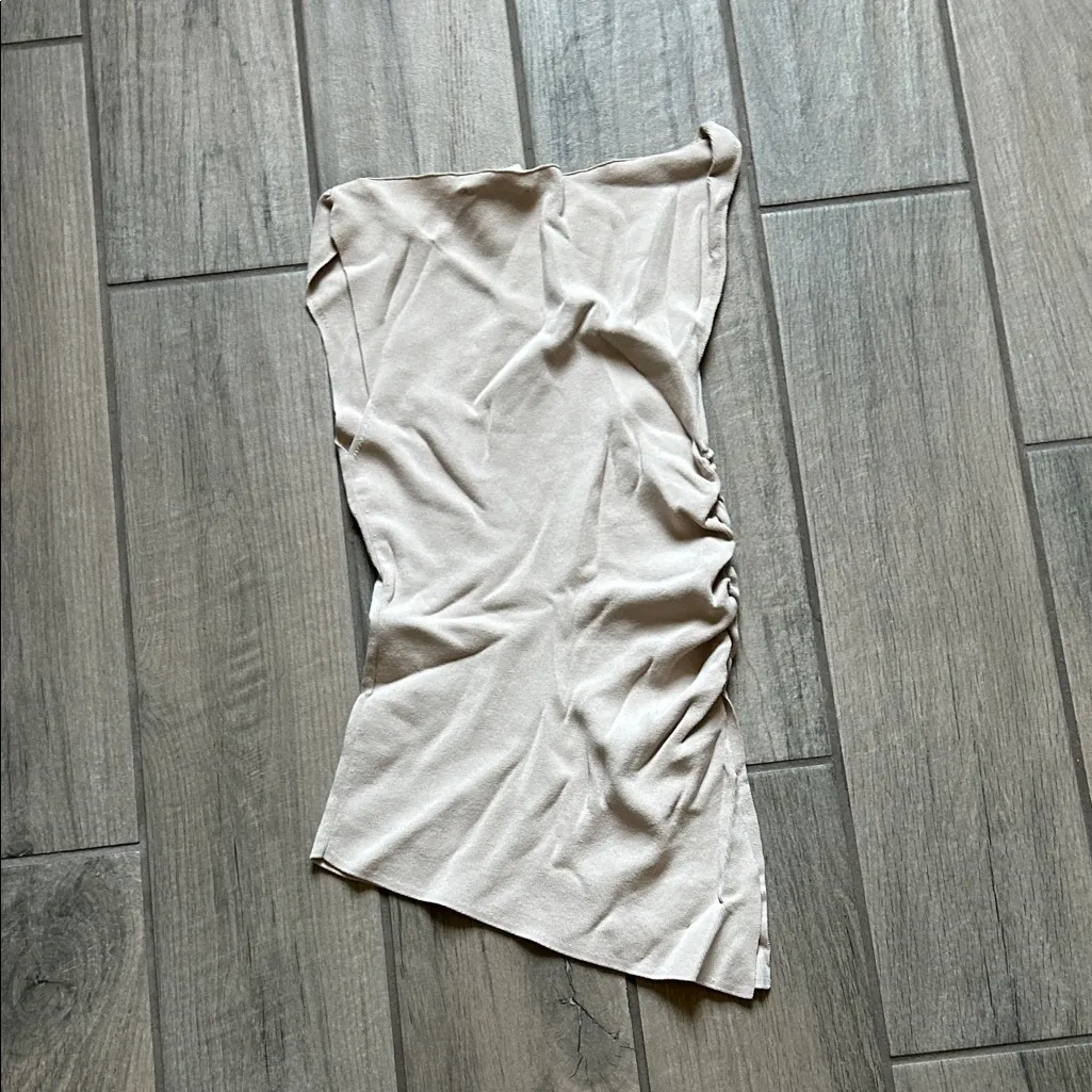 DISSH Beige Knit Top Size XS - Image 3