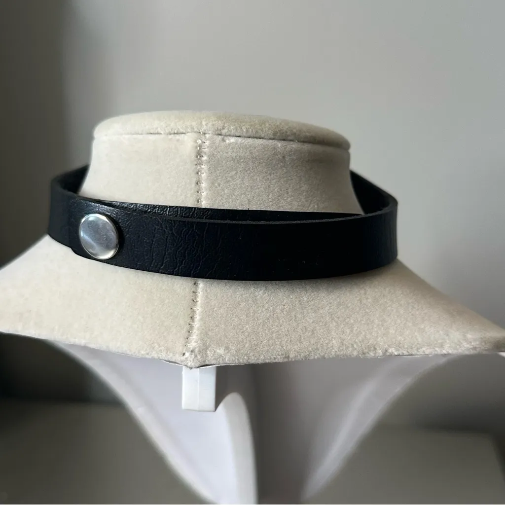 Black Bat Choker Necklace - Image 3