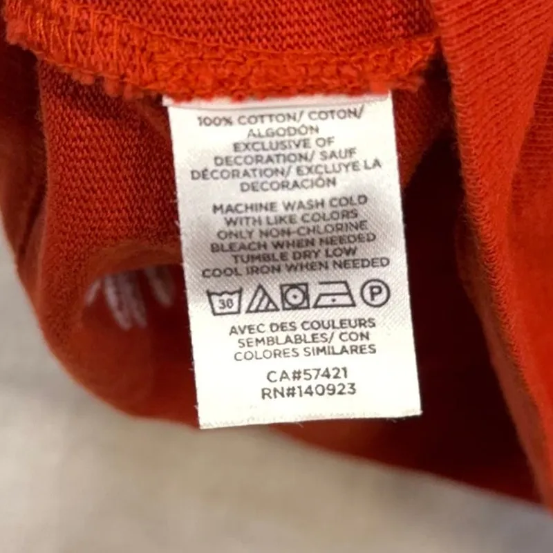 Loft XL Embroidered Sleeveless Top Floral Daisy Orange Summer‎ Spring Vaca Beach - Image 6