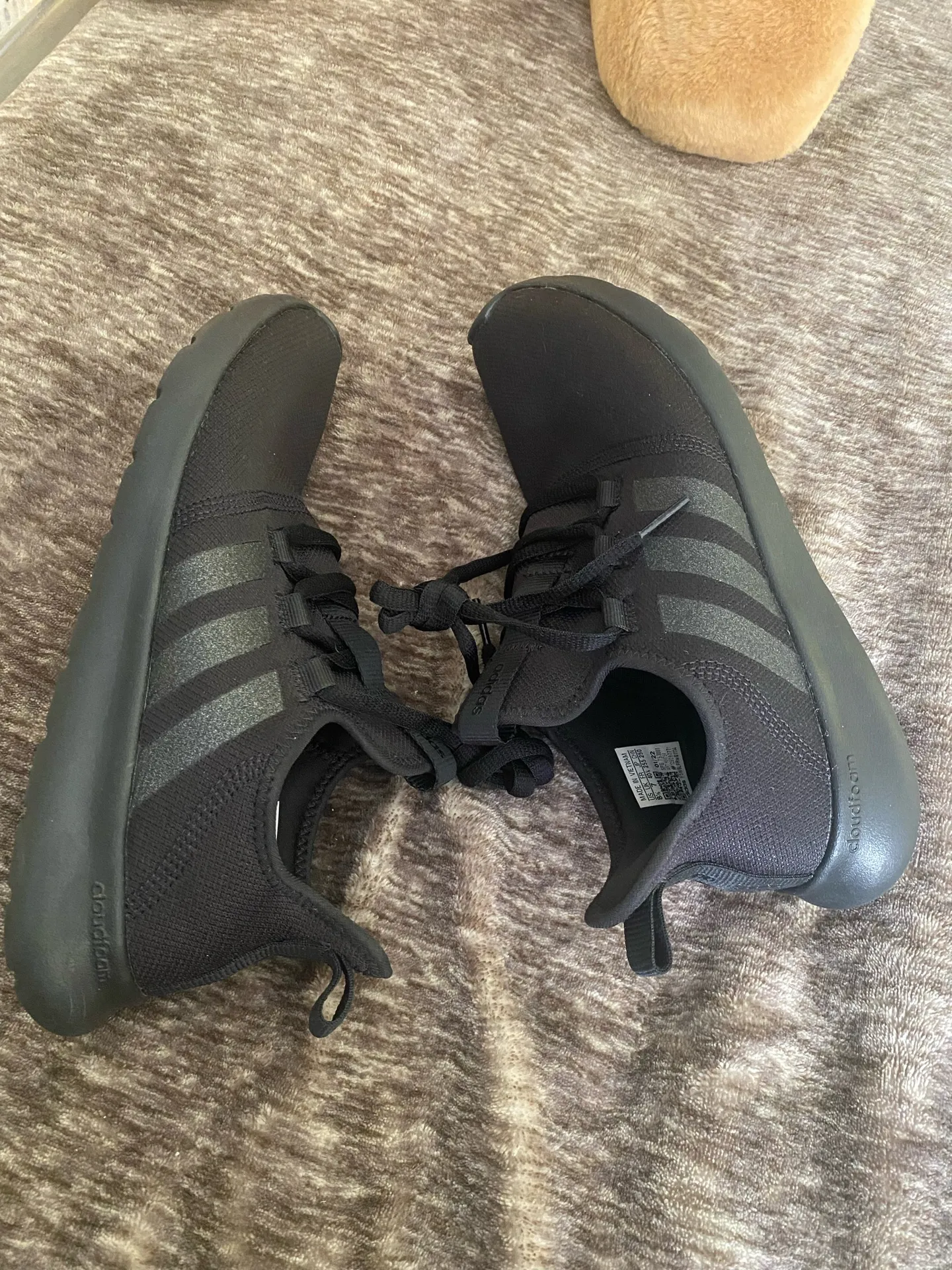 Adidas Women's Cloudfoam Pure 2.0 Running Shoes Black. Size 8.5 - Image 5