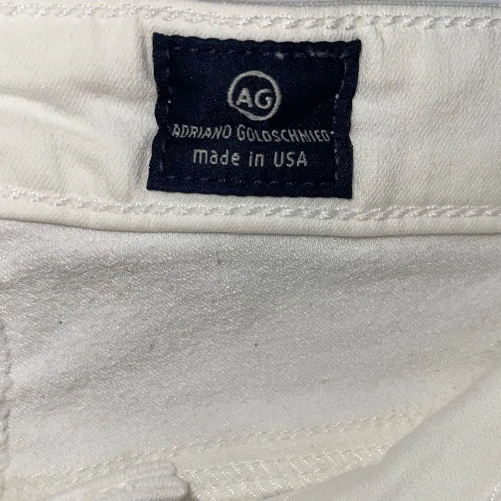 AG Adriano Goldschmied Women's The Legging Ankle Super Skinny Pants Jeans 25R Wh - Image 6