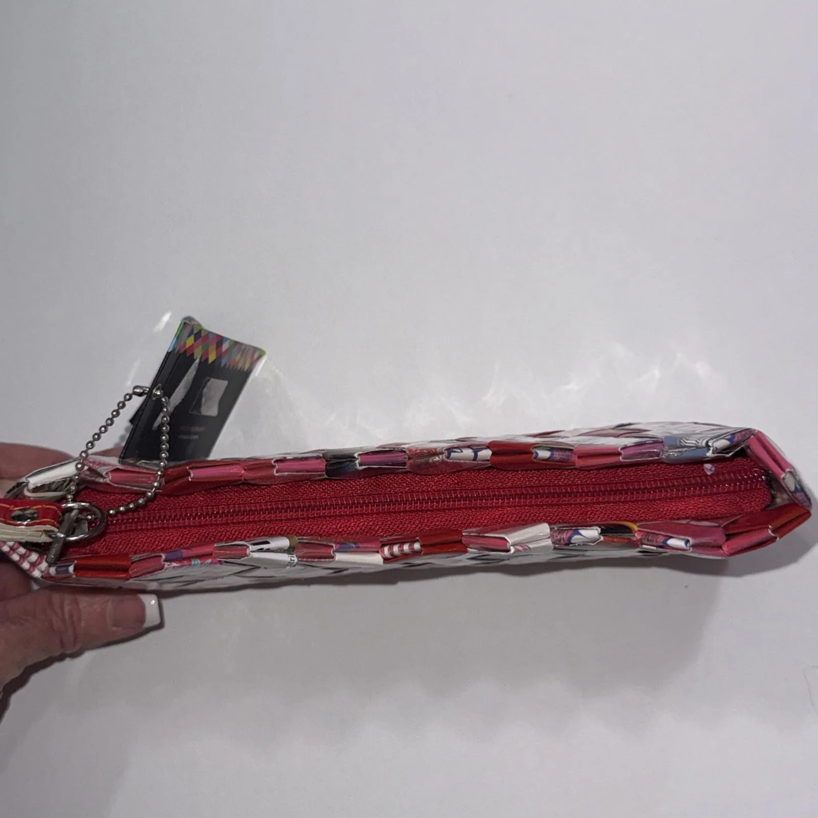 Vintage 90s Y2K Twizzler Cherry Berry Strawberry Candy Wrapper Zip Purse NWT - Image 13