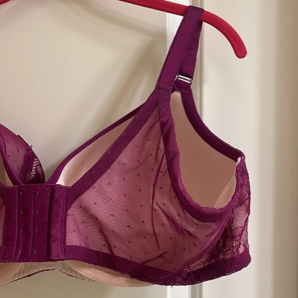 Torrid Lightly Lined Full Coverage Balconette Bra Size 46DD - Image 10