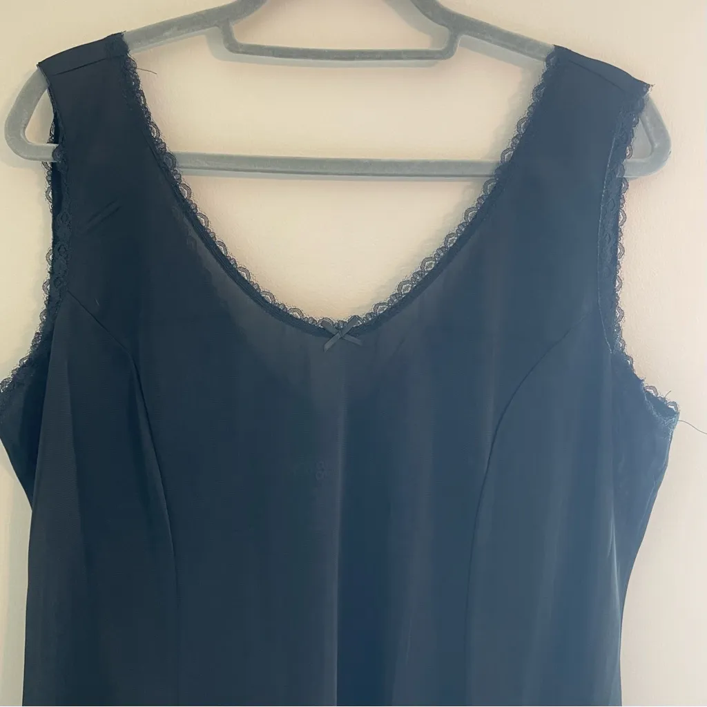 Elegant Black Sleeveless Dress Size 1X - Image 2