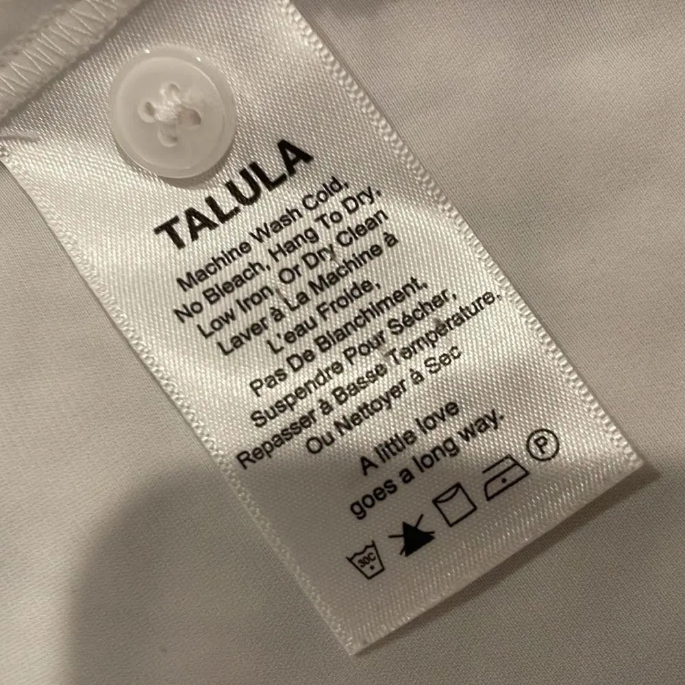 Talula White Crop Blouse - Image 6