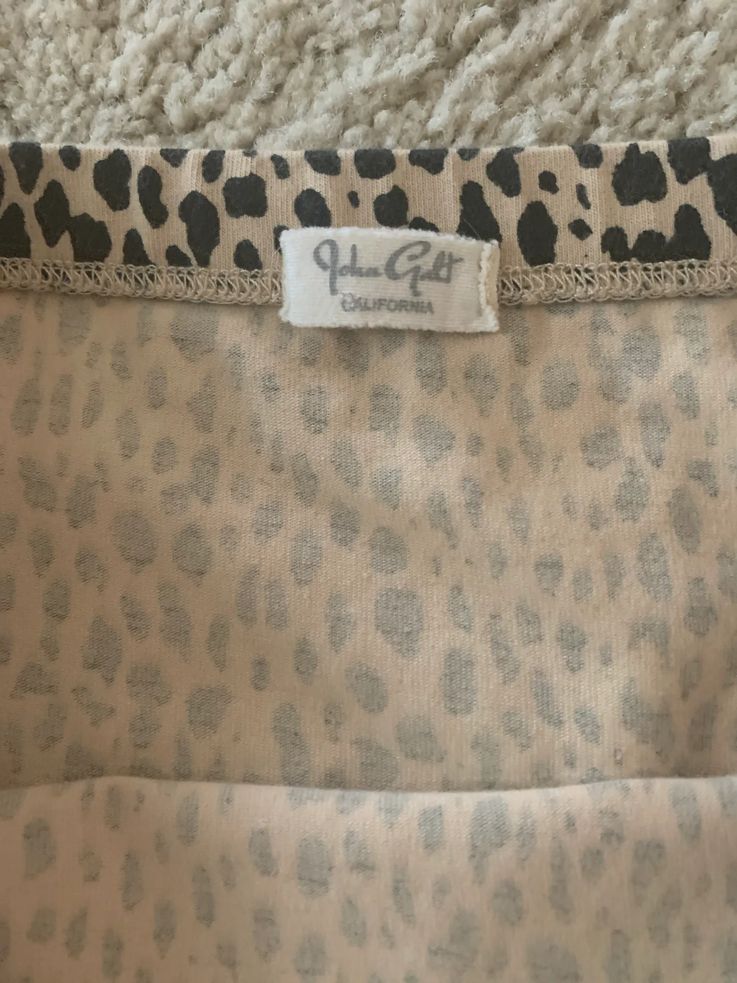 Brandy Melville Leopard Print Biker Shorts - Image 2
