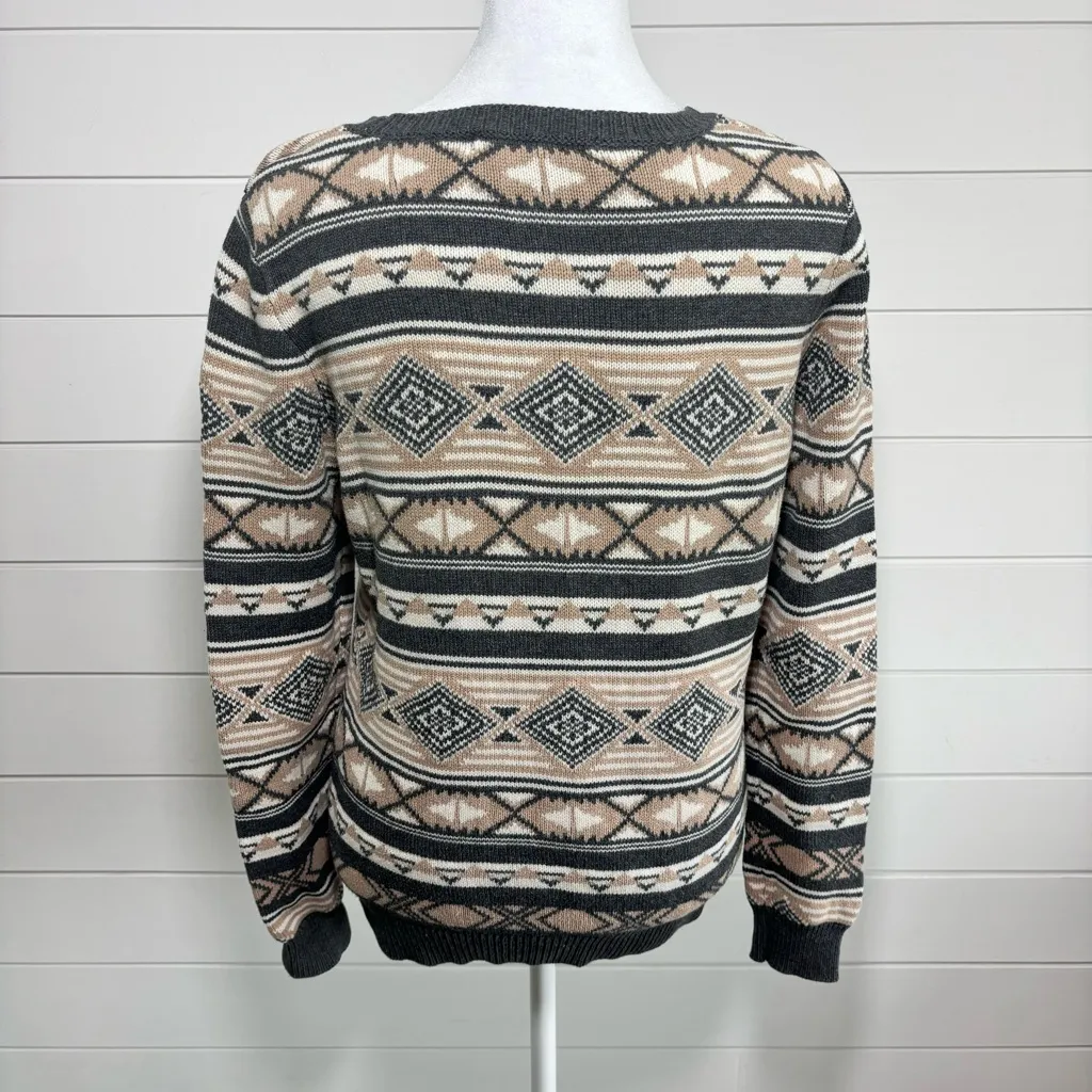 XXI‎ Forever 21 Vintage Aztec Pullover sweater Size M - Image 8