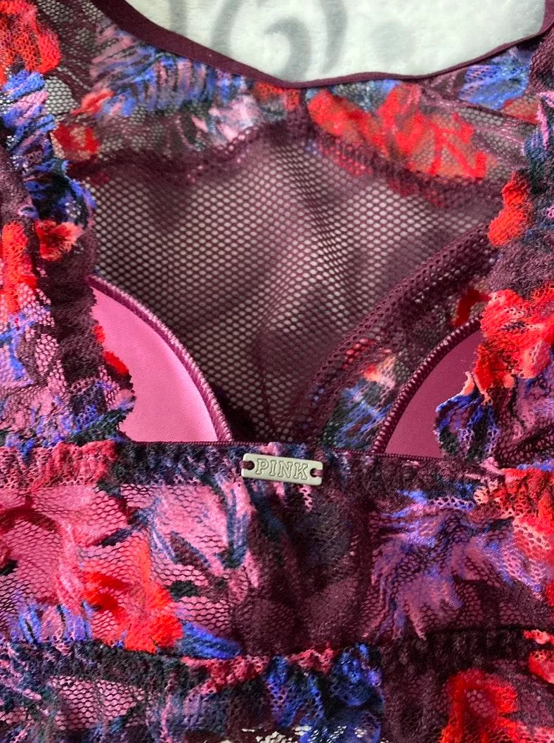 Pink Bralette Size M - Image 4