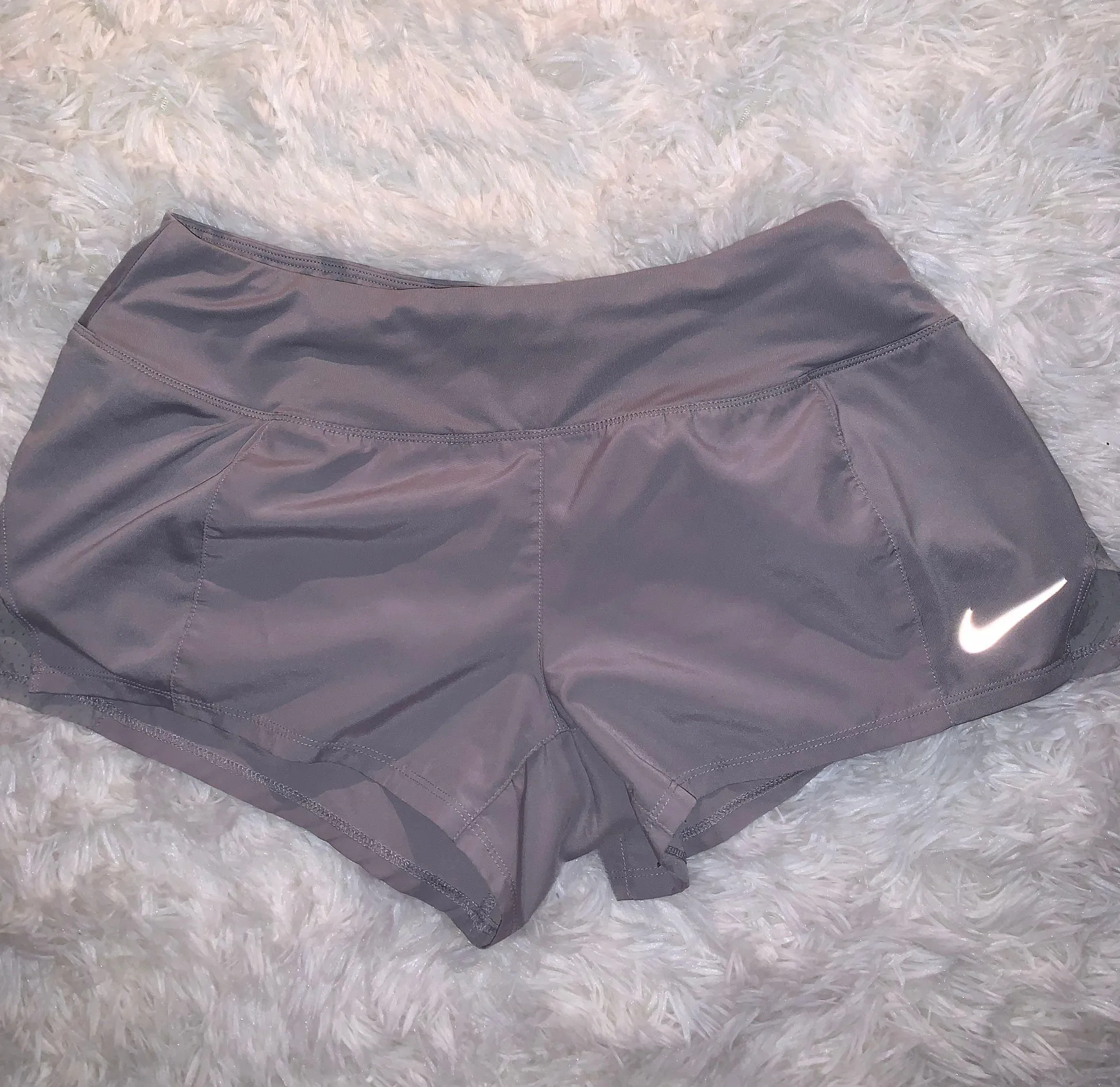 Nike Grey  Running Shorts - Image 2