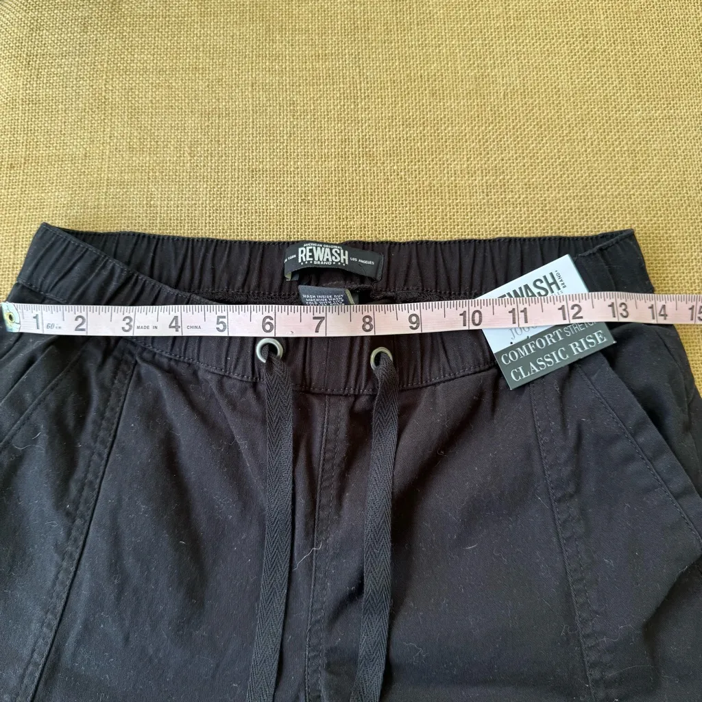 REWASH  UTILITY JOGGER - BLACK SMALL - Image 7