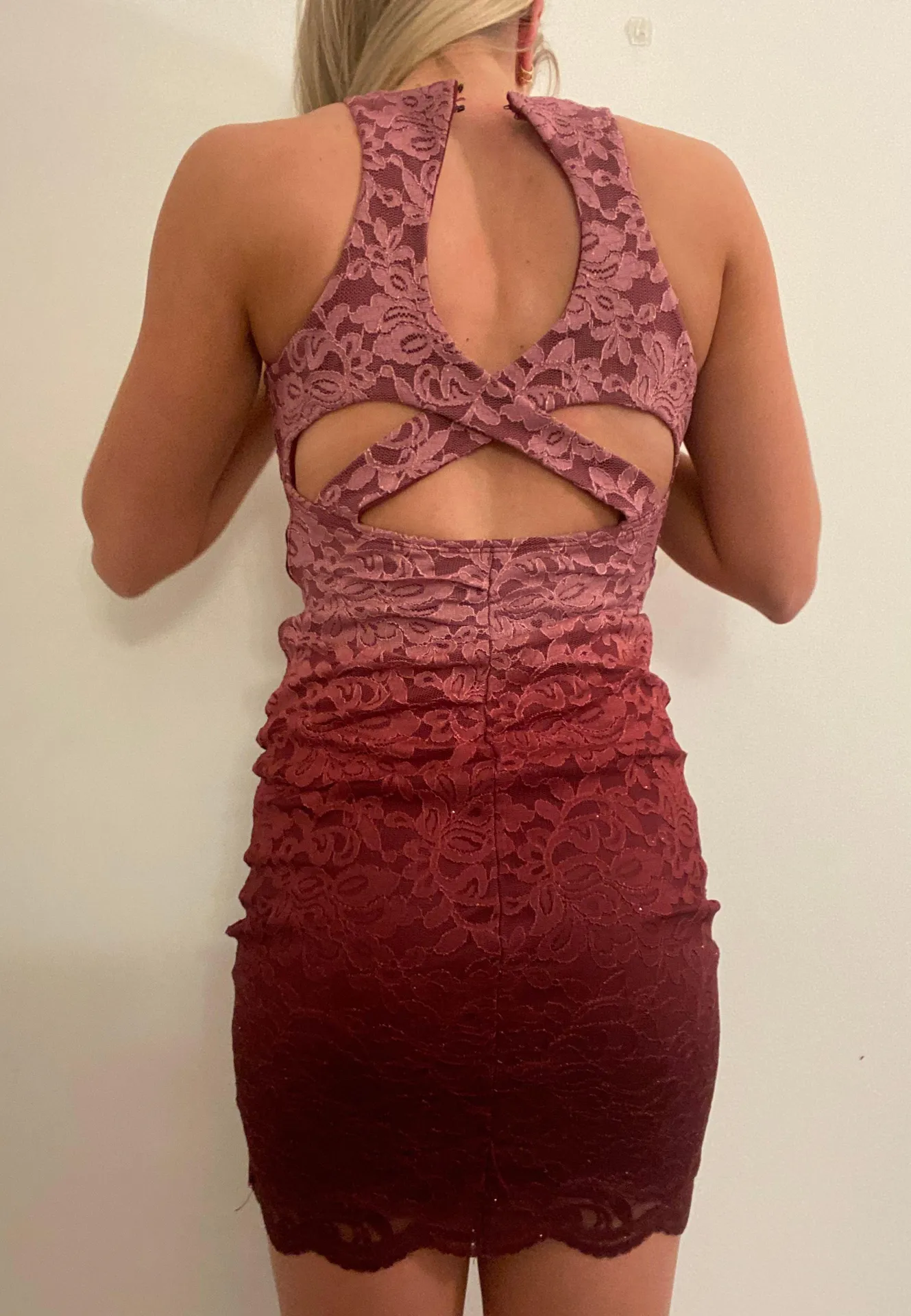 Pink Homecoming / Formal Dress - Image 3